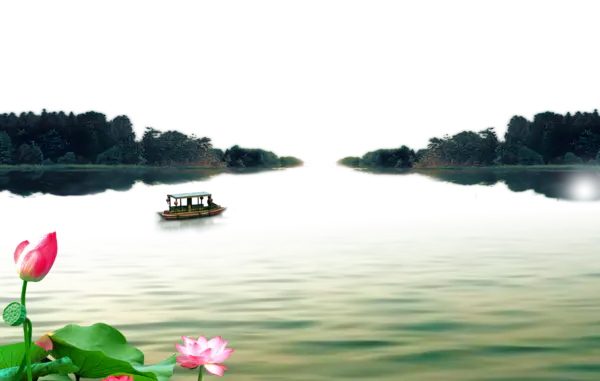 【PNG素材网-png.mixinnet.cn】水墨山水