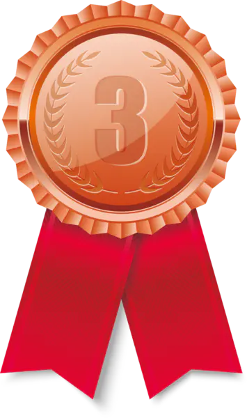 【PNG素材网-png.mixinnet.cn】第三奖牌