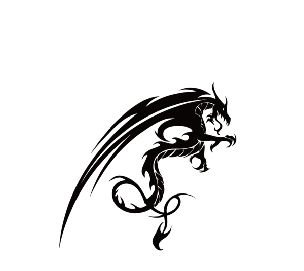 【PNG素材网-png.mixinnet.cn】二月二龙抬头卡通装饰中国龙海报