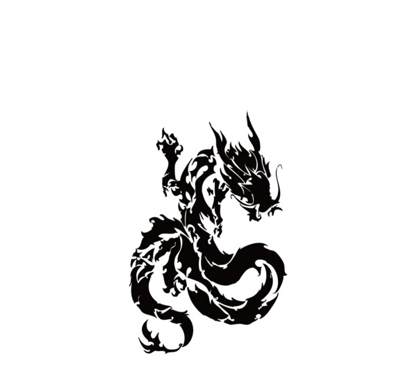 【PNG素材网-png.mixinnet.cn】二月二龙抬头卡通装饰中国龙海报
