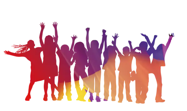 【PNG素材网-png.mixinnet.cn】PPT招聘海报奔跑人像[890x528]