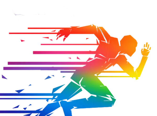 【PNG素材网-png.mixinnet.cn】PPT招聘海报奔跑人像[780x574]