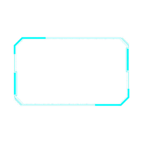 【PNG素材网-png.mixinnet.cn】新款款科技边框PNG素材[2084x2084]