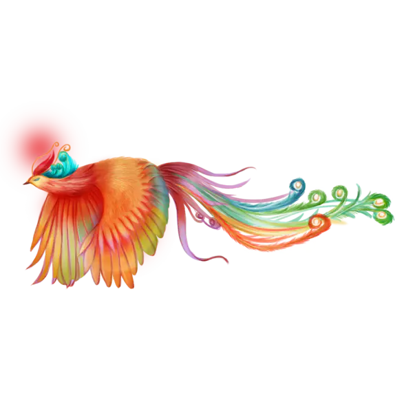 【觅图网-pic.51mitu.com】带火的抽象火凤凰（4000x4000）