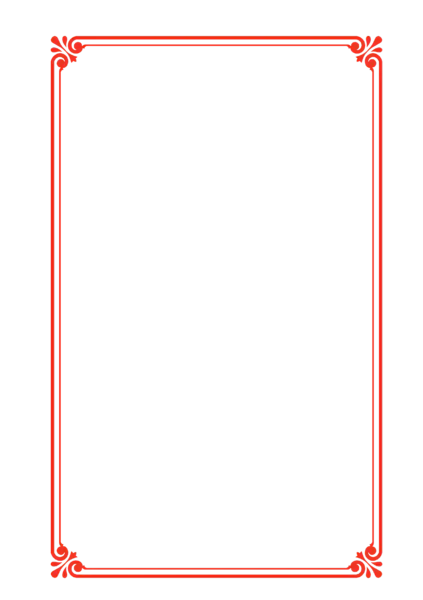 【PNG素材网-png.mixinnet.cn】新年最新高清红色边框（2495x3542）