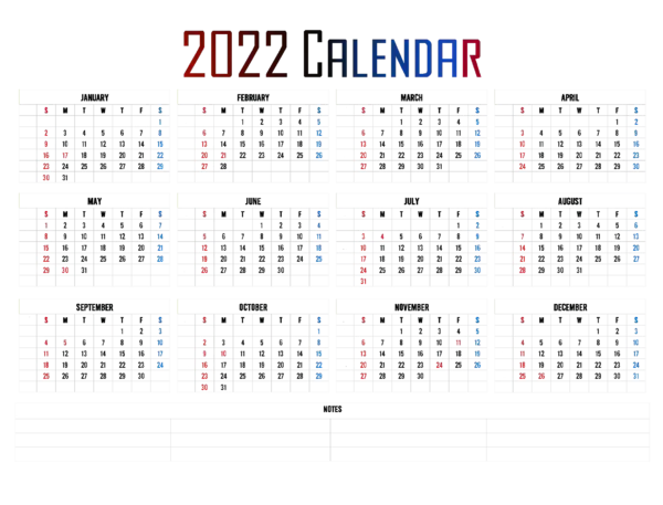 【PNG素材网-png.mixinnet.cn】2022日历
