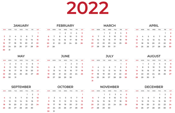【PNG素材网-png.mixinnet.cn】2022日历