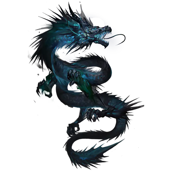 【PNG素材网-png.mixinnet.cn】600x600水墨龙龙纹PNG素材