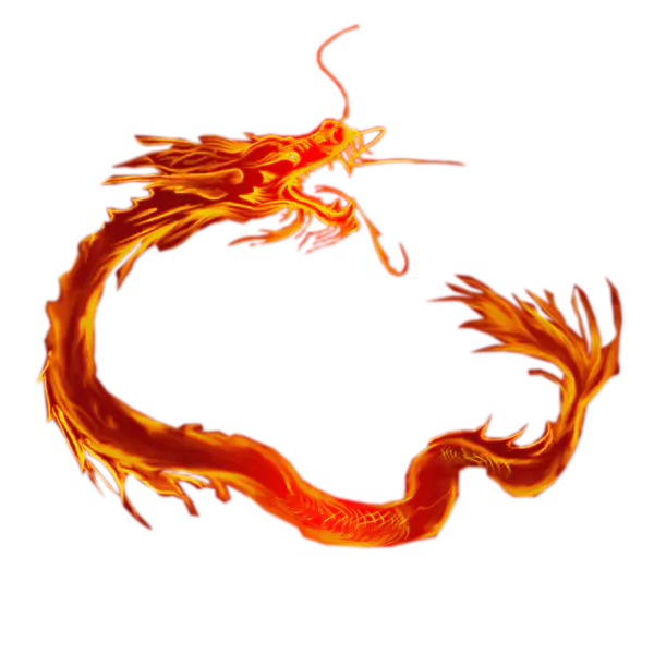 【PNG素材网-png.mixinnet.cn】1024x1024水墨龙龙纹PNG素材