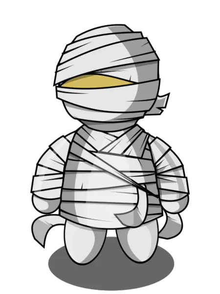 【PNG素材网-png.mixinnet.cn】木乃伊(600x500)