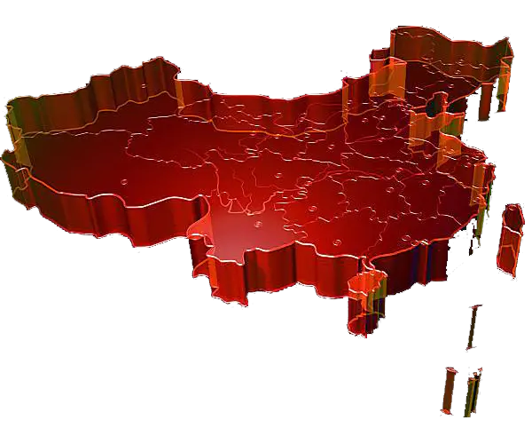 【PNG素材网-png.mixinnet.cn】中国各省分布3D地图