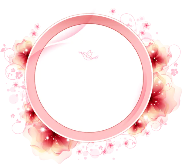 【PNG素材网-png.mixinnet.cn】矢量花朵