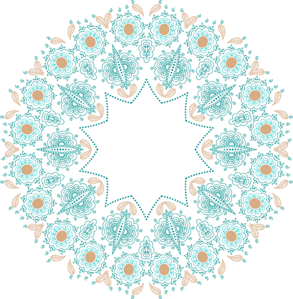 【PNG素材网-png.mixinnet.cn】绿色花纹图案