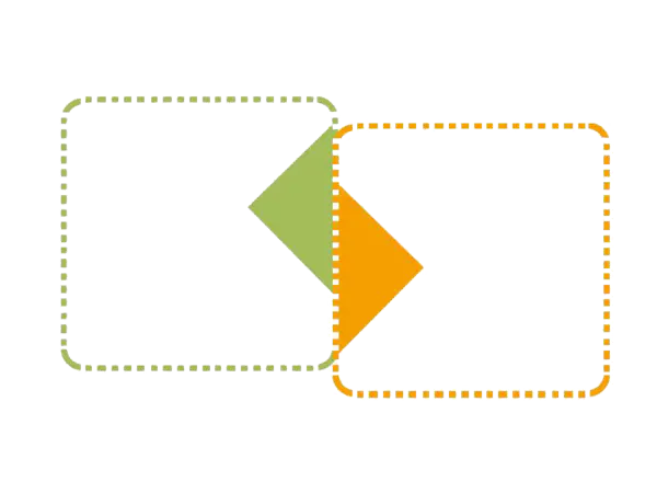 【PNG素材网-png.mixinnet.cn】橙绿色PPT元素