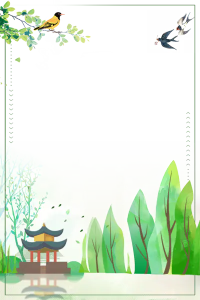 【PNG素材网-png.mixinnet.cn】二十四节气之春分春天景色边