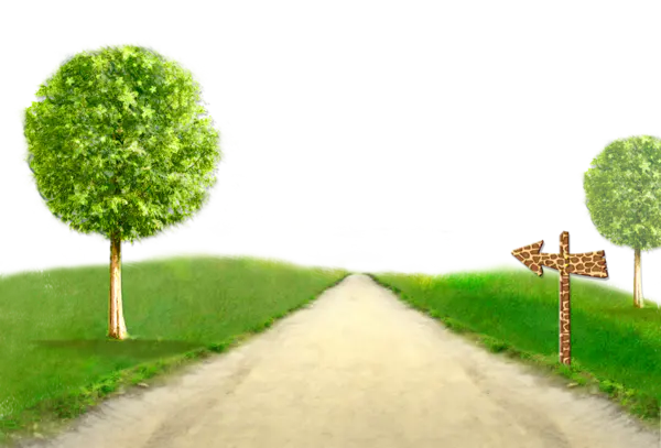 【PNG素材网-png.mixinnet.cn】道路和桥梁背景透明高清免抠图