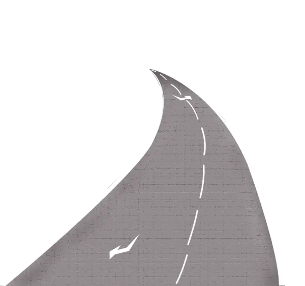 【PNG素材网-png.mixinnet.cn】道路和桥梁背景透明高清免抠图