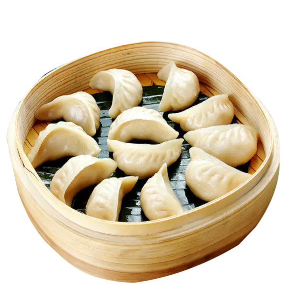 【PNG素材网-png.mixinnet.cn】一笼蒸饺