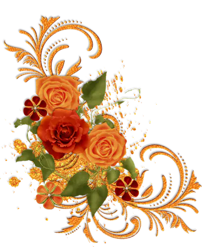 【PNG素材网-png.mixinnet.cn】png装饰花饰角【9】