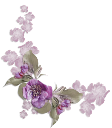 【PNG素材网-png.mixinnet.cn】png装饰花饰角【29】