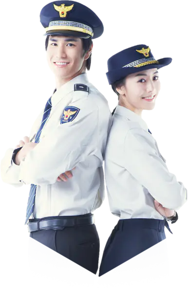 【PNG素材网-png.mixinnet.cn】两个警官
