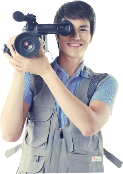 【PNG素材网-png.mixinnet.cn】帅哥摄影师