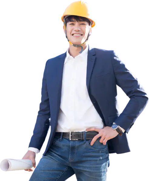 【PNG素材网-png.mixinnet.cn】穿西装的工人