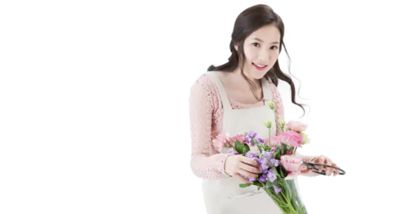 【PNG素材网-png.mixinnet.cn】花房美女姑娘