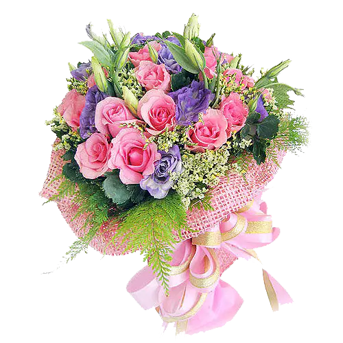 【PNG素材网-png.mixinnet.cn】情人节花束
