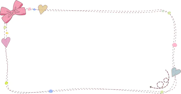 【PNG素材网-png.mixinnet.cn】蝴蝶结边框(2738x1417)