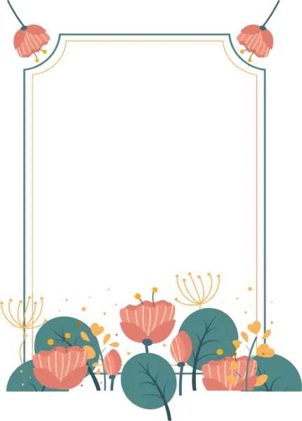 【PNG素材网-png.mixinnet.cn】卡通荷花塘边框(2197x3065)