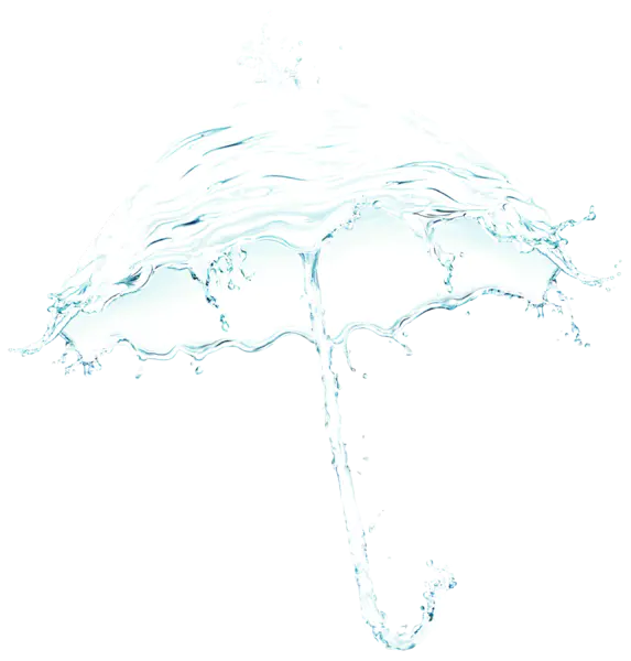 【PNG素材网-png.mixinnet.cn】蓝色雨伞(1240x1299)