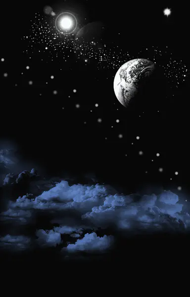 【PNG素材网-png.mixinnet.cn】地球宇宙星空背景