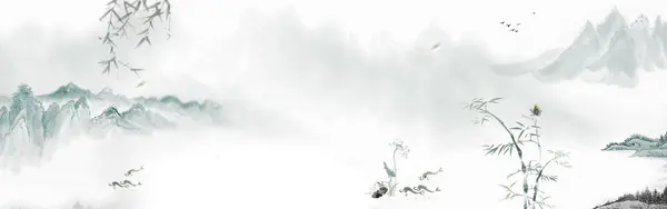 【觅图网-pic.51mitu.com】水墨山水背景背景