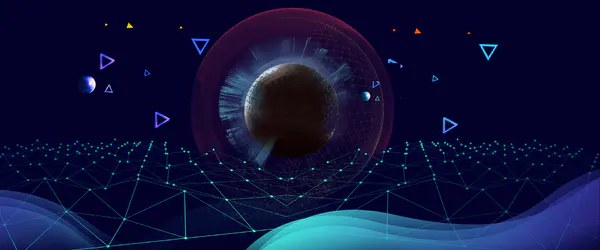 【PNG素材网-png.mixinnet.cn】球体宇宙商务背景图背景
