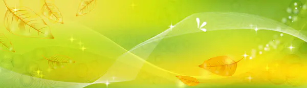 【觅图网-pic.51mitu.com】梦幻金黄叶子banner背景