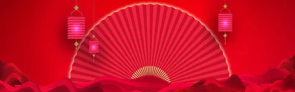 【觅图网-pic.51mitu.com】红色新年扇子banner（1920x600）