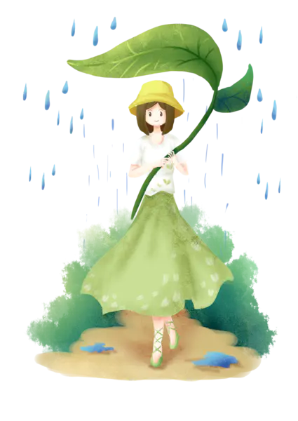 【PNG素材网-png.mixinnet.cn】二十四节气谷雨(2146x2362)