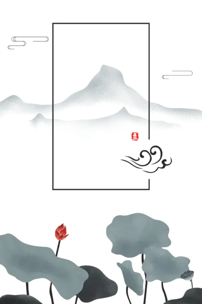 【觅图网-pic.51mitu.com】中国风水墨荷花(3000x4000）
