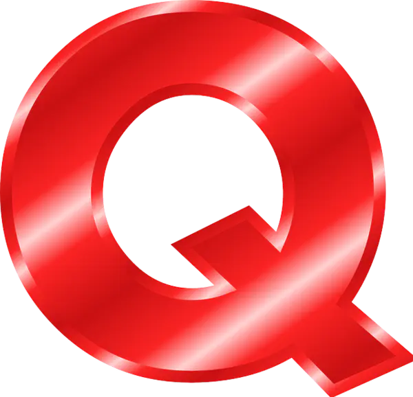 【PNG素材网-png.mixinnet.cn】字母Q PNG