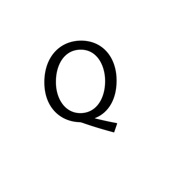 【PNG素材网-png.mixinnet.cn】字母Q PNG