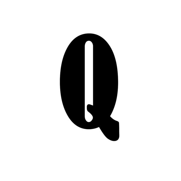 【PNG素材网-png.mixinnet.cn】字母Q PNG