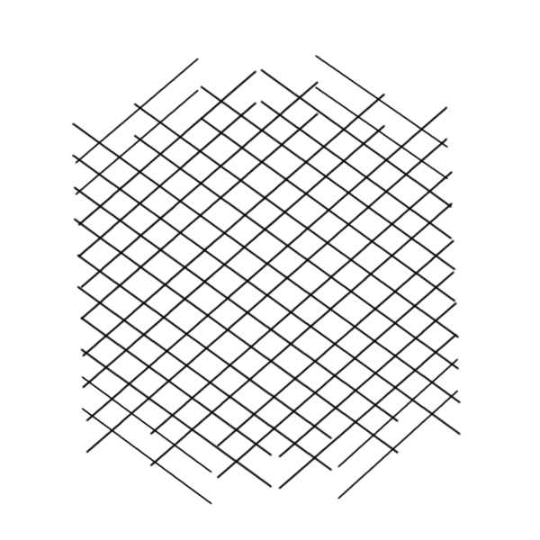 【PNG素材网-png.mixinnet.cn】方形透视网格