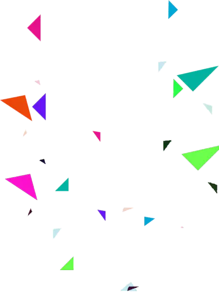 【PNG素材网-png.mixinnet.cn】漂浮三角形