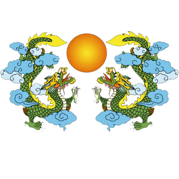 【PNG素材网-png.mixinnet.cn】二月二龙抬头卡通装饰中国龙海报