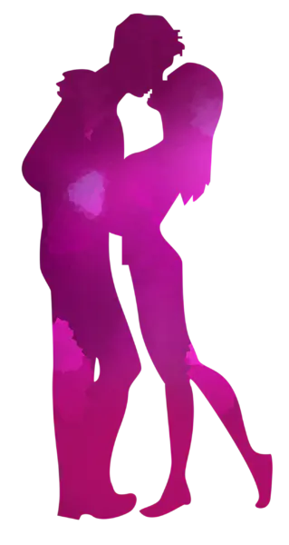 【PNG素材网-png.mixinnet.cn】情侣接吻