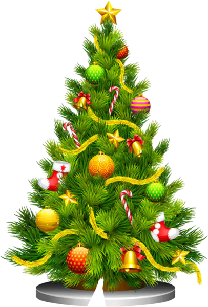 【PNG素材网-png.mixinnet.cn】圣诞树高清免抠图