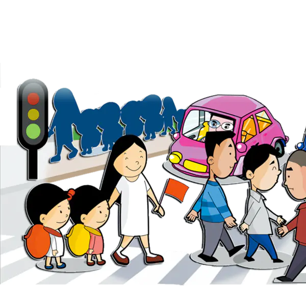 【PNG素材网-png.mixinnet.cn】文明交通