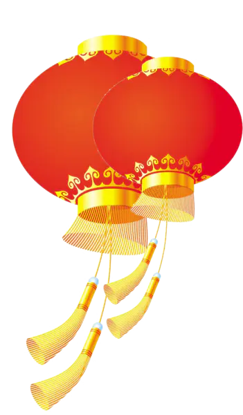 【PNG素材网-png.mixinnet.cn】元旦灯笼