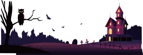 【PNG素材网-png.mixinnet.cn】万圣夜横幅(5528x2148)